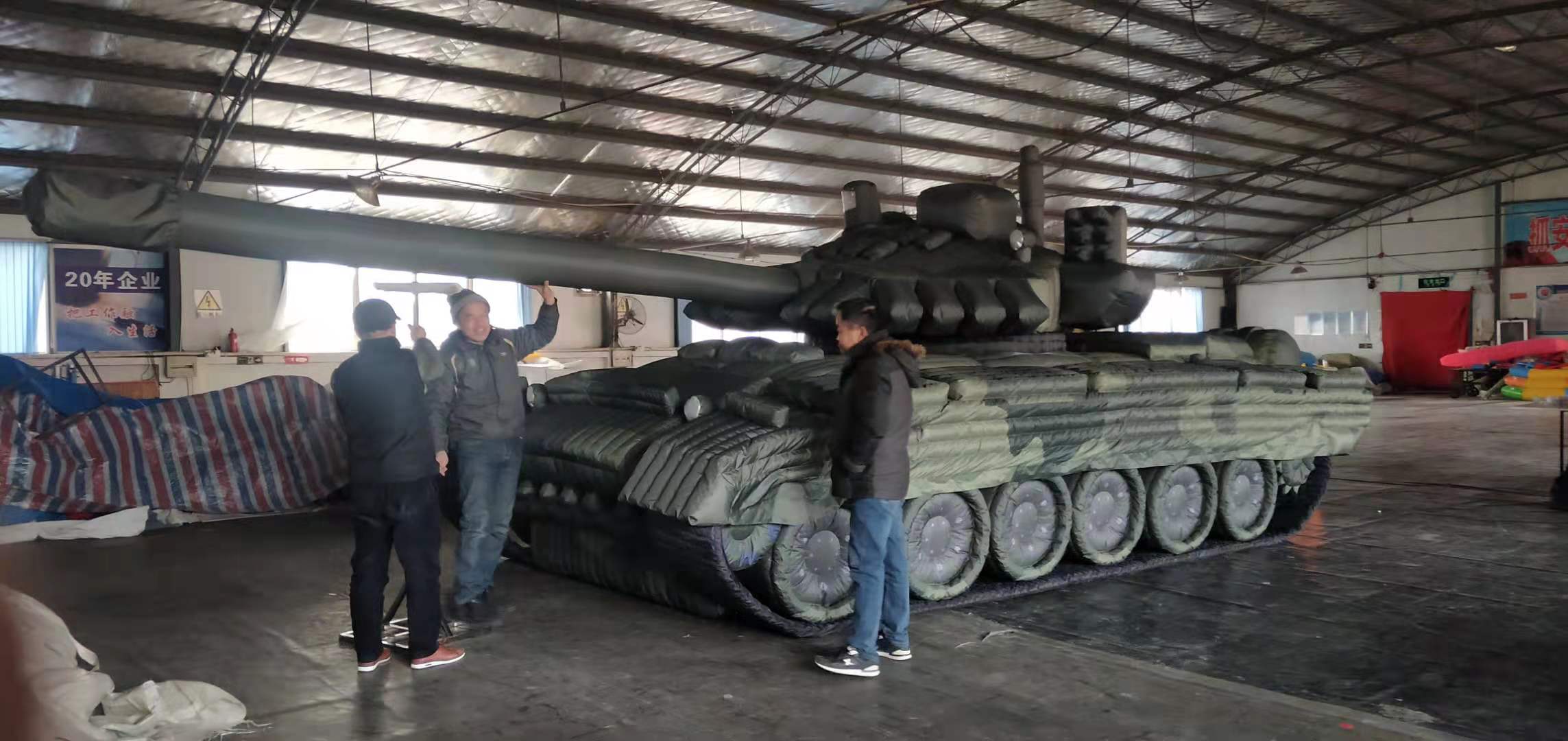 芜湖充气坦克假目标